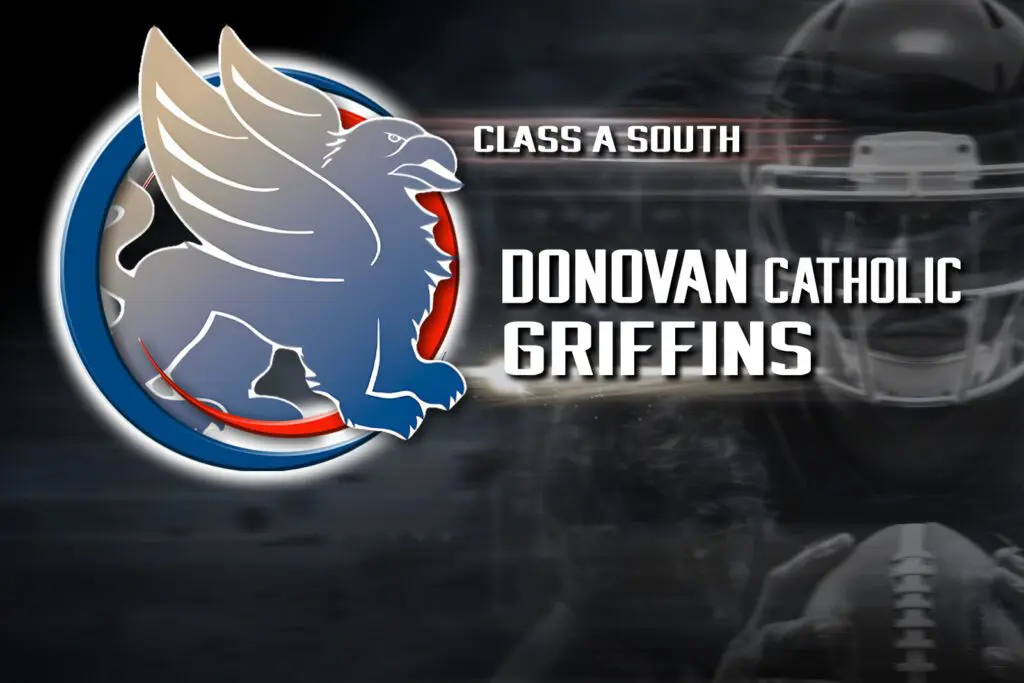Donovan Catholic football team page