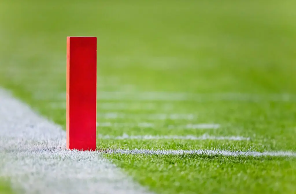 Football Touchdown Pylon (stock)