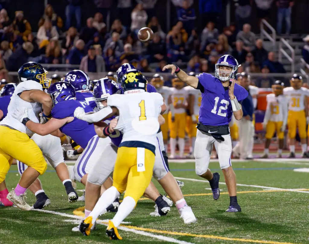Rumson-Fair Haven defeated Marlboro, 24-3, in a Shore Conference non divisional football game on Friday, Oct. 13 at Borden Stadium in Rumson. 