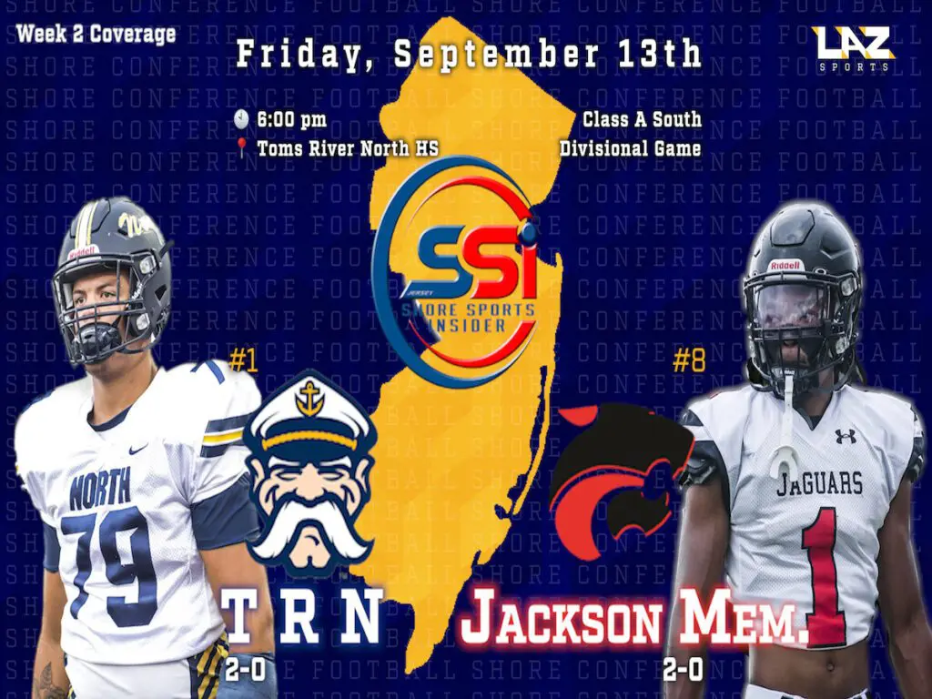 Week 2 Football - Toms River North vs Jackson Memorial