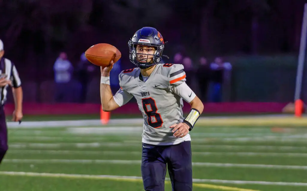 Middletown North quarterback Owen Robson. (Bob Badders | rpbphotography.com)