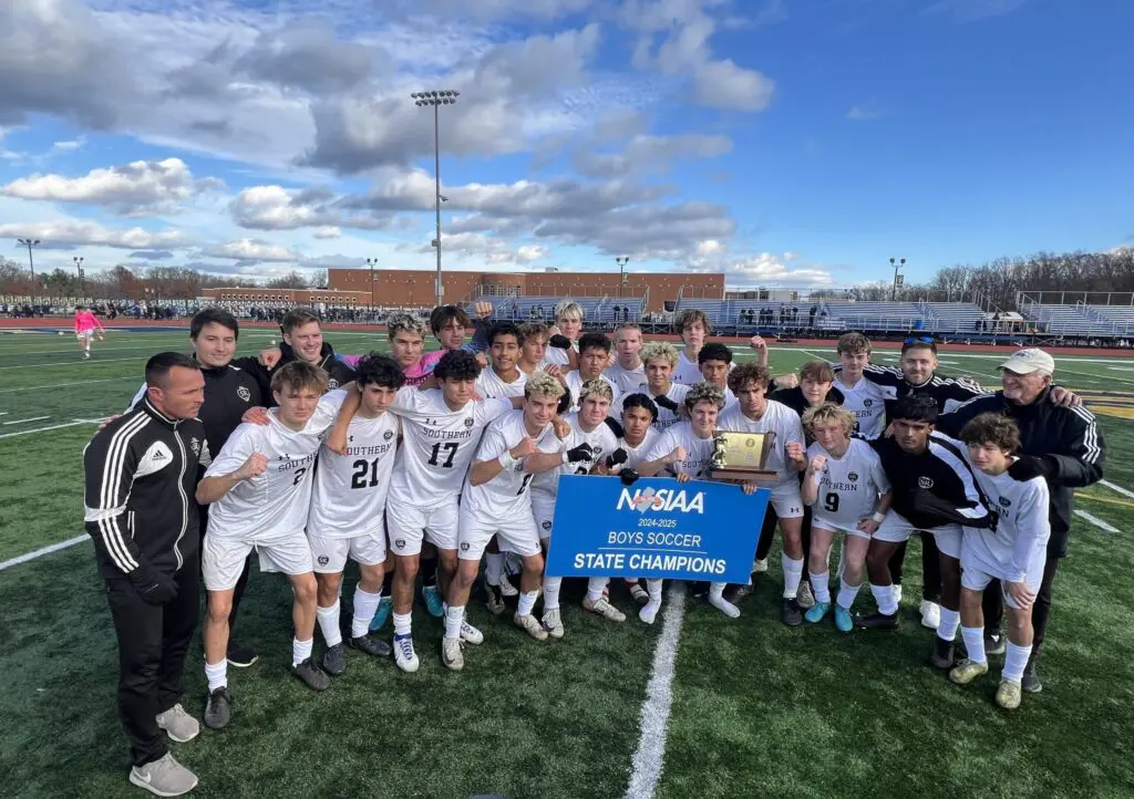 Southern celebrates its first ever Group IV championship. (Photo: Matt Manley)