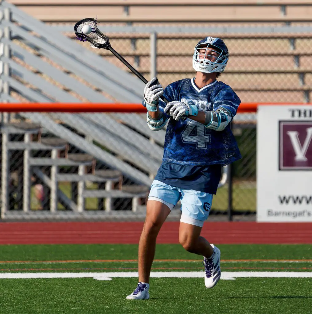Shore Conference Boys Lacrosse Senior All-Star Game, June 12, 2025 - Shore Sports Insider CBA's Davis Campbell. (Bob Badders | rpbphotography.com) - Shore Conference Boys Lacrosse Senior All-Star Game, June 12, 2025