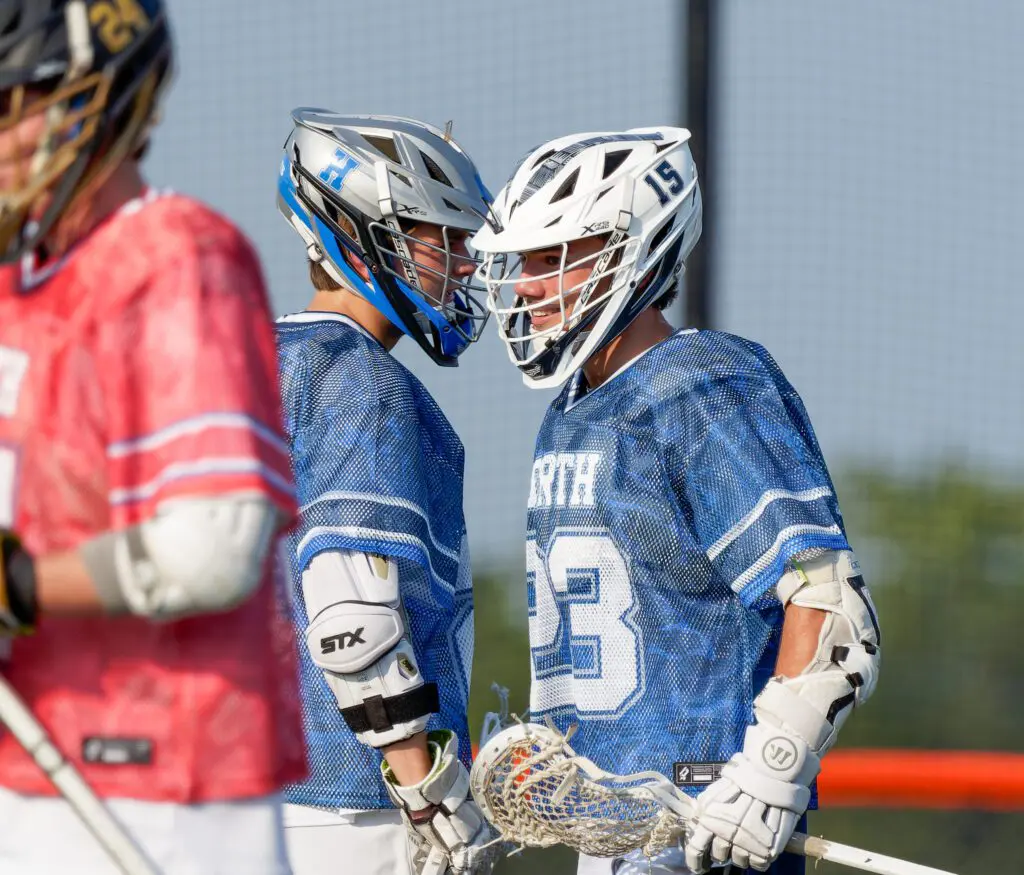Shore Conference Boys Lacrosse Senior All-Star Game, June 12, 2025 - Shore Sports Insider Nick Turturro, Howell & Brian Volpe, Holmdel. (Bob Badders | rpbphotography.com) - Shore Conference Boys Lacrosse Senior All-Star Game, June 12, 2025