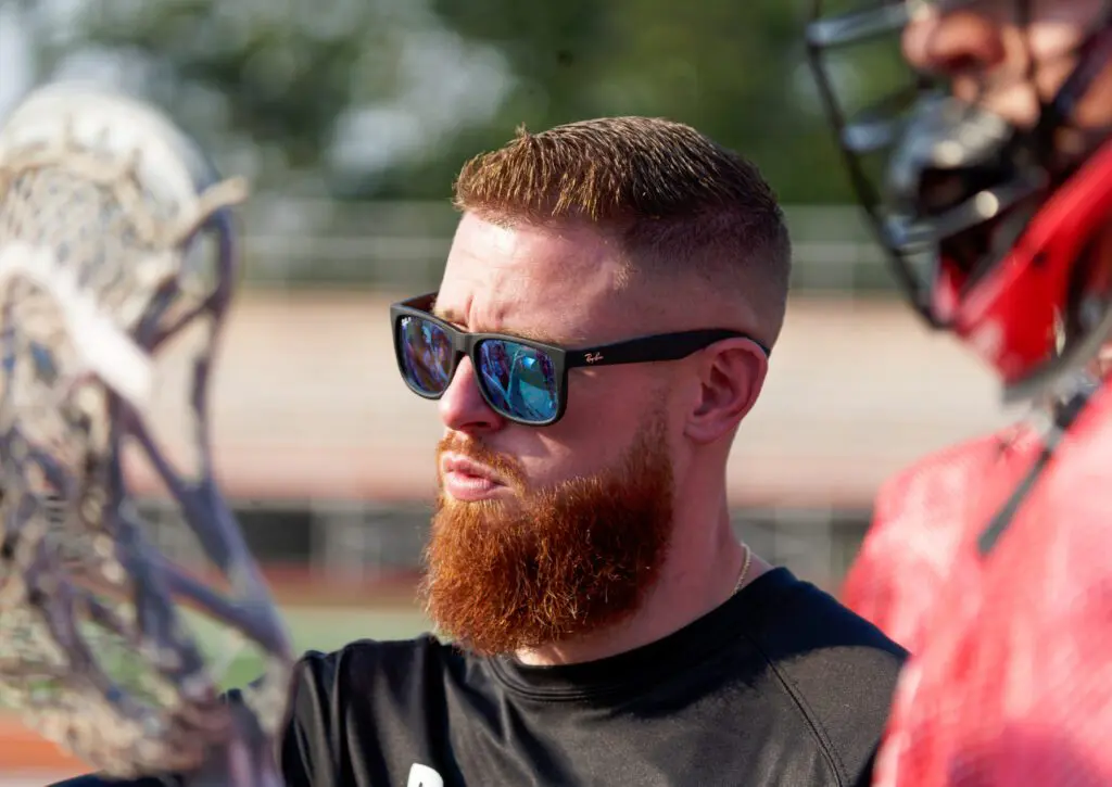 Shore Conference Boys Lacrosse Senior All-Star Game, June 12, 2025 - Shore Sports Insider Toms River East head coach Joe Shore. (Bob Badders | rpbphotography.com) - Shore Conference Boys Lacrosse Senior All-Star Game, June 12, 2025