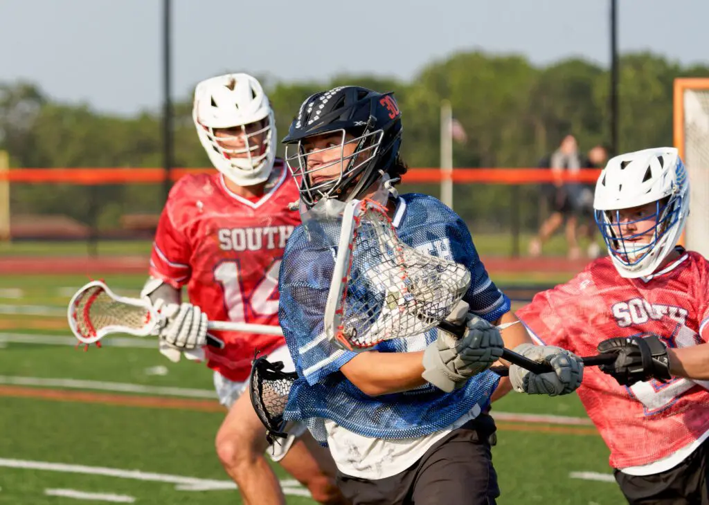 Shore Conference Boys Lacrosse Senior All-Star Game, June 12, 2025 - Shore Sports Insider Middletown North goalie Mario Lorensen. (Bob Badders | rpbphotography.com) - Shore Conference Boys Lacrosse Senior All-Star Game, June 12, 2025