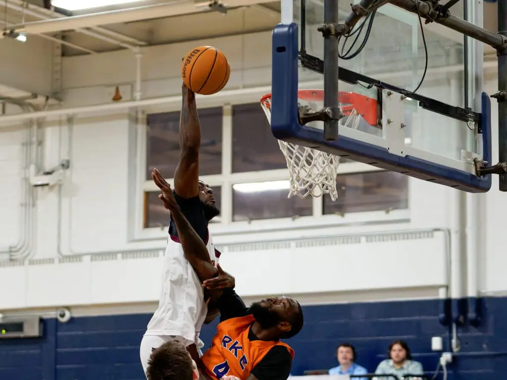 Jarek Kimbrough throws down a dunk. (Bob Badders | rpbphotography.com)