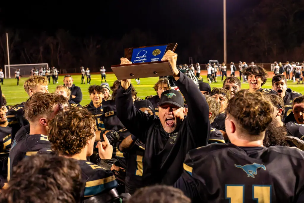 Brick Memorial head coach Walt Currie (Photo by Patrick Olivero) 