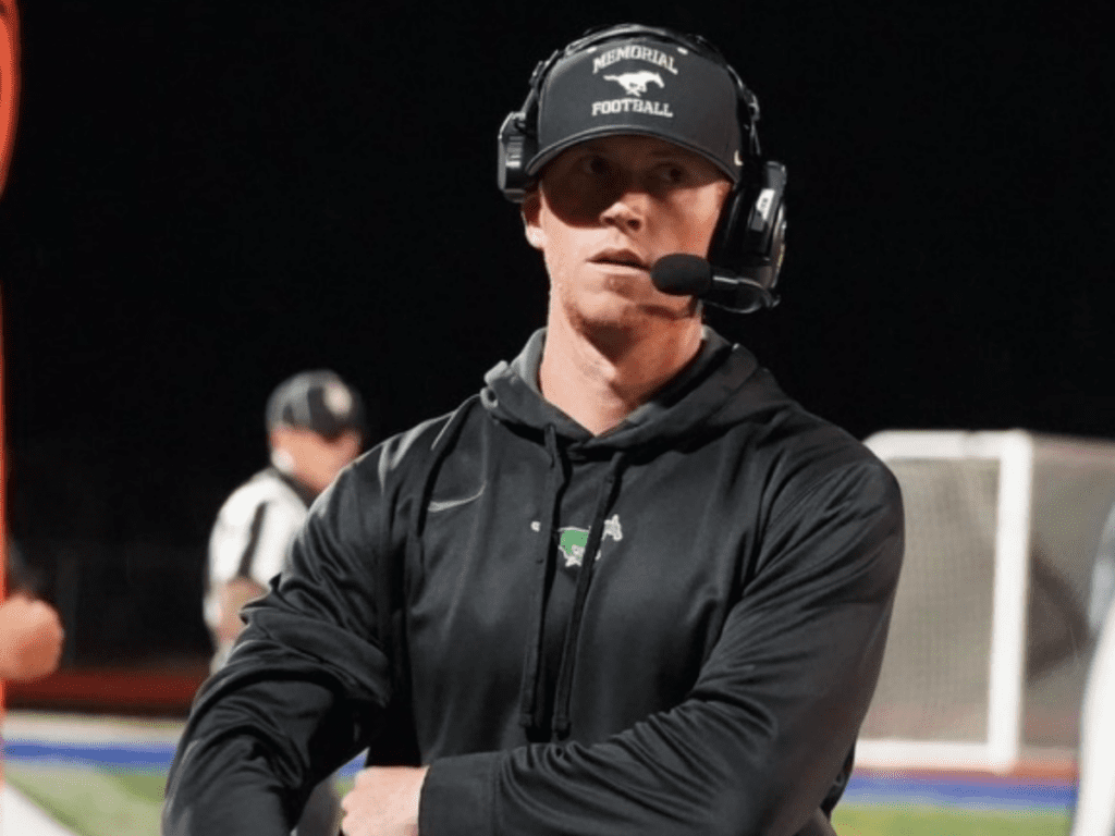 Brick Memorial football head coach James Mahoney